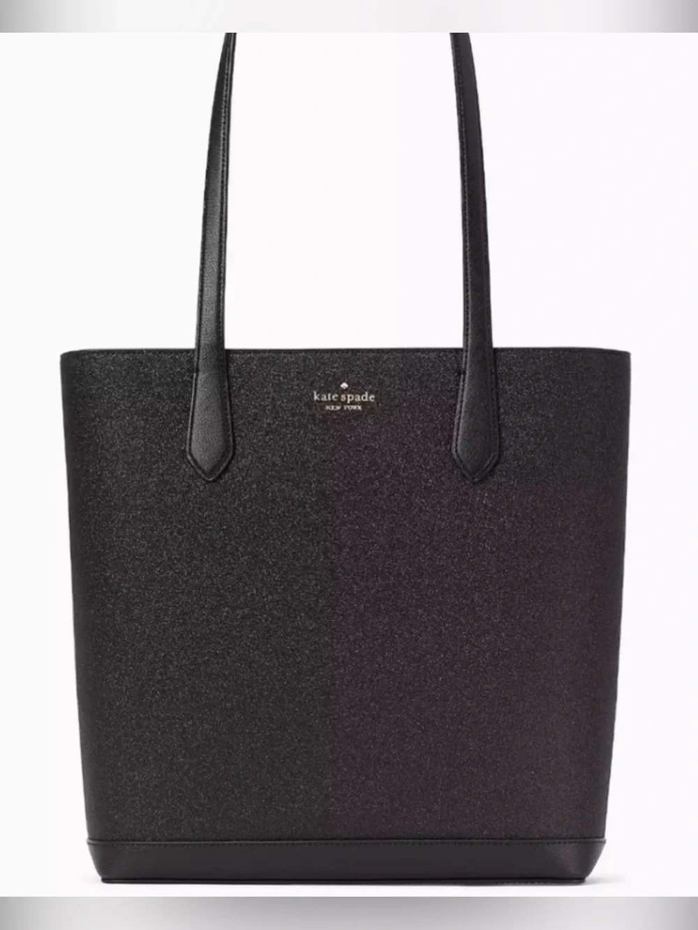 Kate Spade Black Tinsel Tote